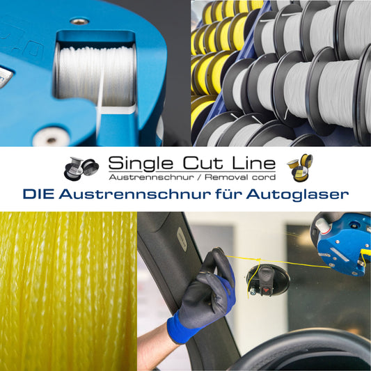 Single Cut Line – Die Austrennschnur von Autoglasern für Autoglaser